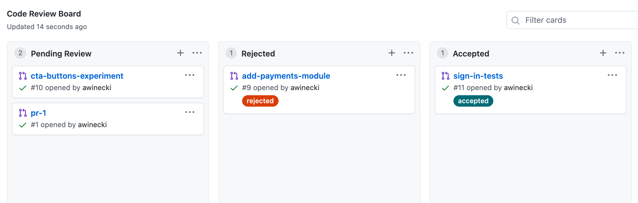 GitHub Project - Code Review